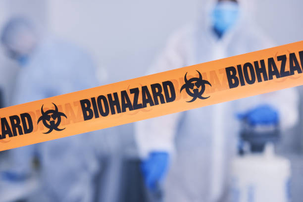 Professional Biohazard technician working in Campbell, OH